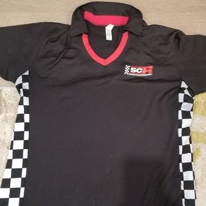 Sport clips race car shirt. Size large.